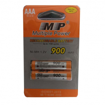 Аккумулятор MP AAA 900 мАh Ni-MH 1.2V